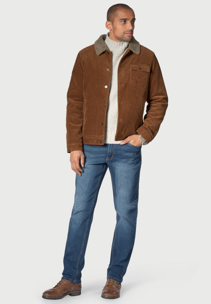 'Otter' Cord Trucker Jacket