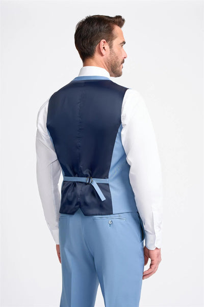 Bond Waistcoat - Ocean Blue