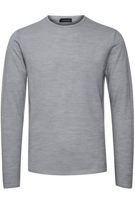 Casual Friday Merino Crew Neck Lt Grey