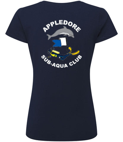 Appledore Sub-Aqua Club T-shirt (Ladies)