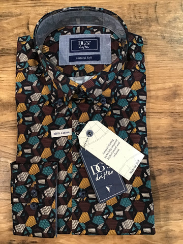 Ivano L/S Patterned Shirt