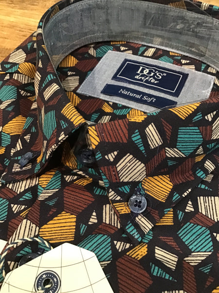 Ivano L/S Patterned Shirt