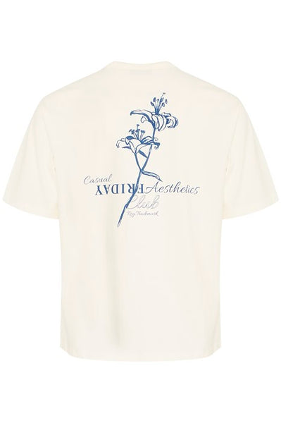 Aesthetics S/S Tee - Cloud Dancer