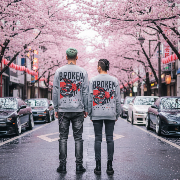 TOKYO NO GAIRO / Grey Sweatshirt