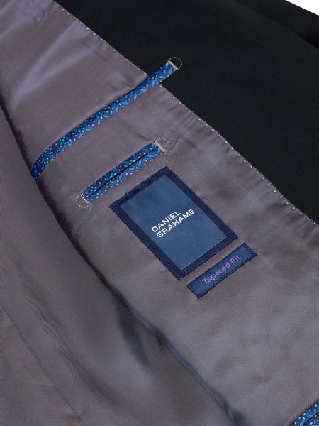 Dale Black Tapered Jacket