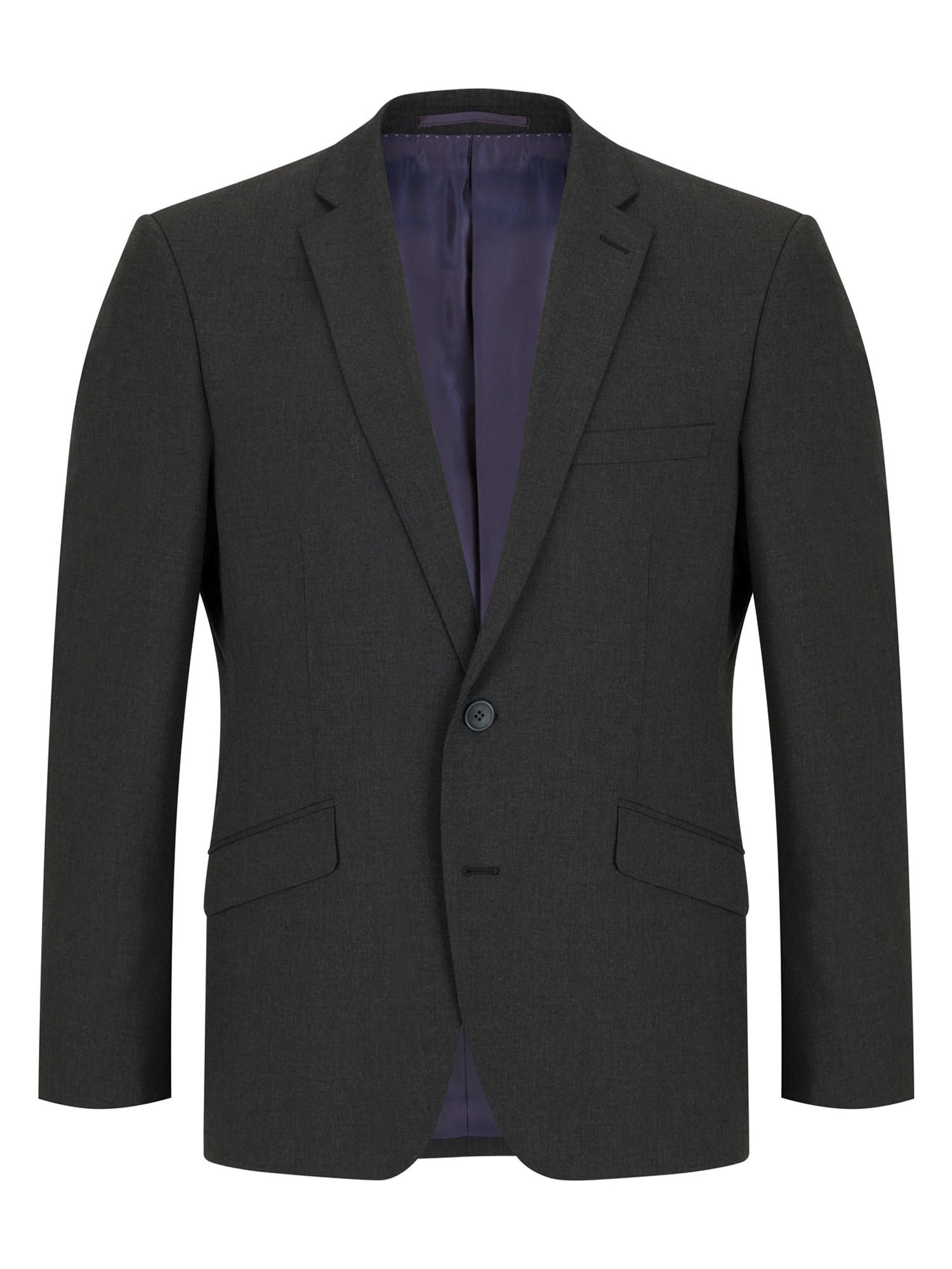 Dale Dark Grey Tapered Jacket