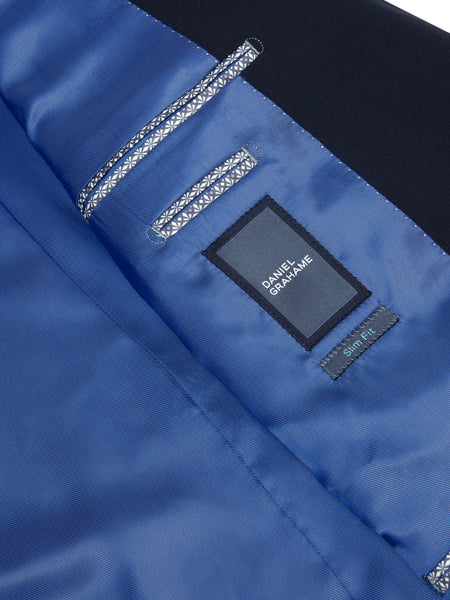 Dean Navy Slim Jacket