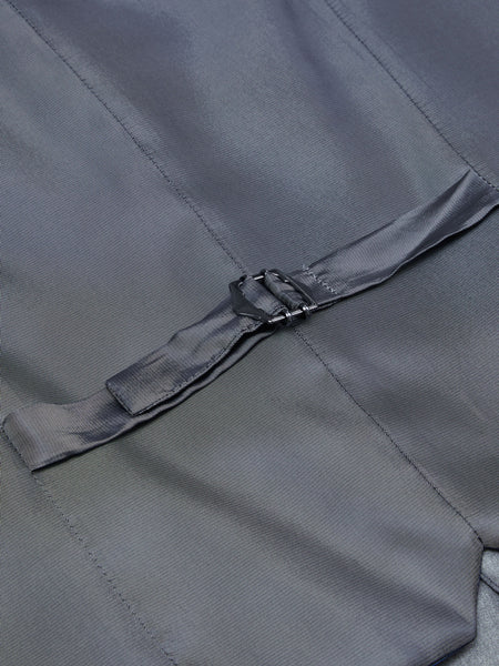 Dean Light Grey Slim Waistcoat