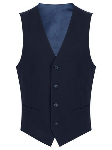 Dean Navy Slim Waistcoat