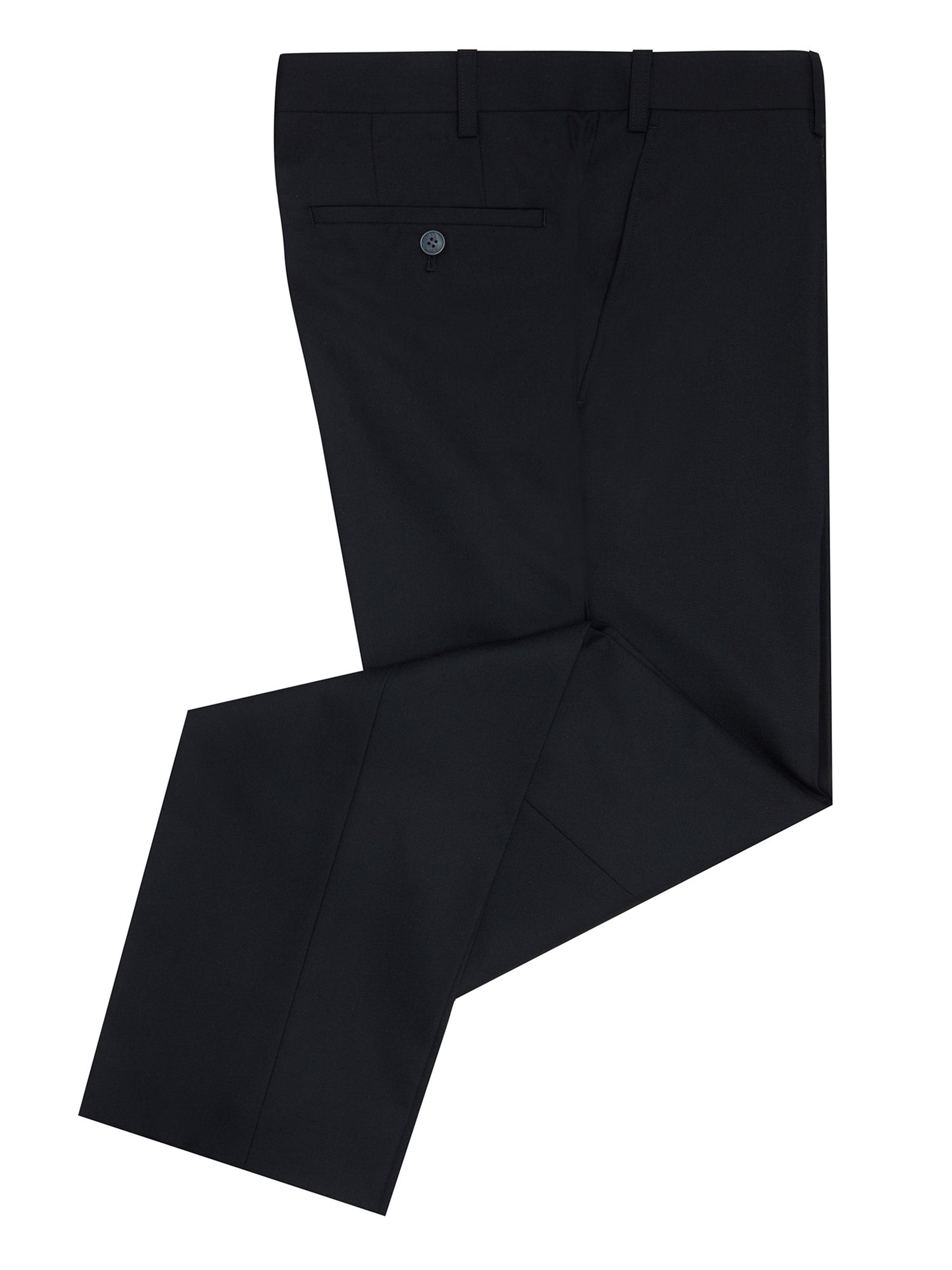 Dale Black Tapered Trousers