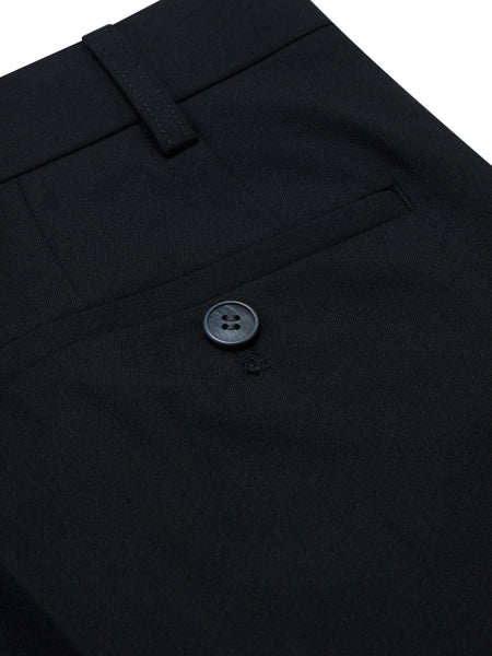 Dale Black Tapered Trousers