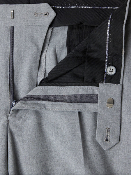 Dale Light Grey Tapered Trouser