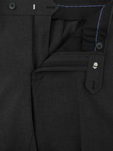 Dawson Dark Grey Regular Fit Trousers