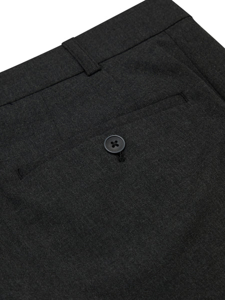 Dawson Dark Grey Regular Fit Trousers