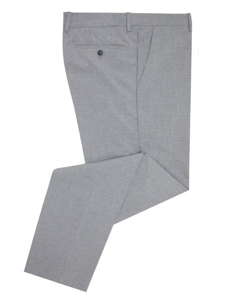 Dean Light Grey Slim Trousers