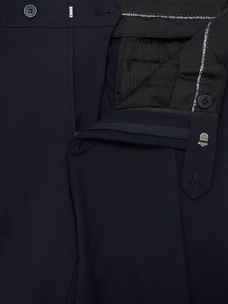 Douglas Grahame Dean Slim Trousers - Navy