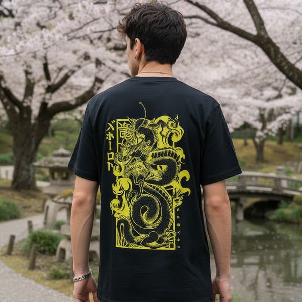 DORAGON / Black T-shirt
