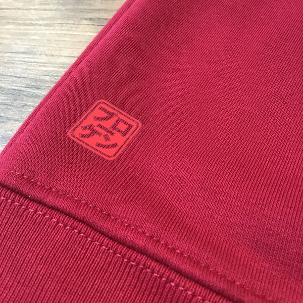 MANEKI NEKO Organic Cotton Sweatshirt Red