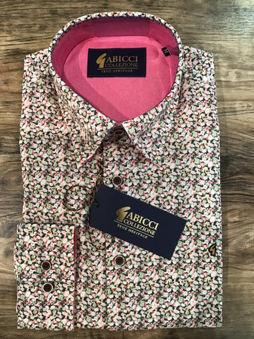 Gabicci Floral Regular Fit Shirt W03