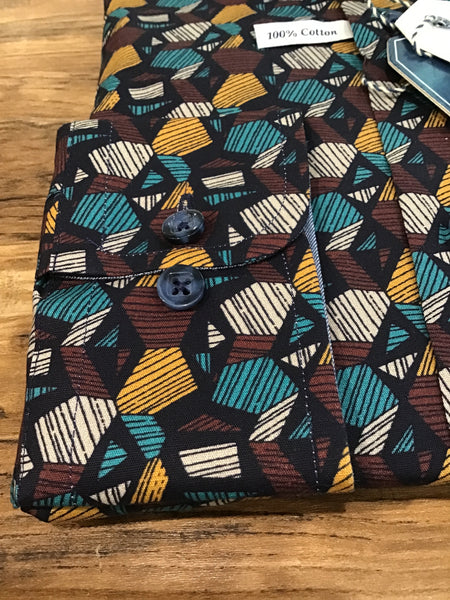 Ivano L/S Patterned Shirt