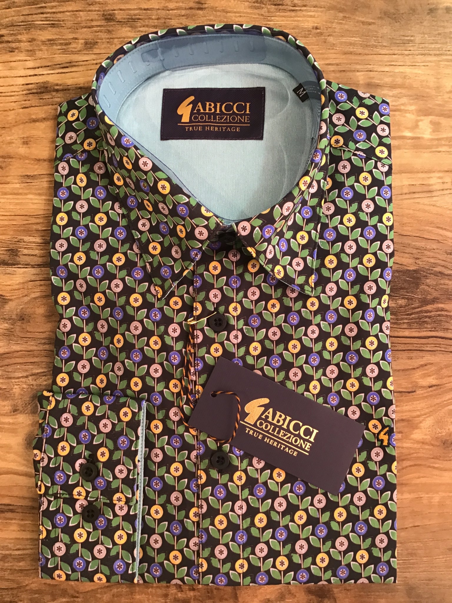 Gabicci Flower Regular Fit Shirt W05