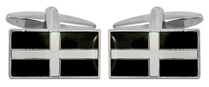 St Piran Cross Cufflinks