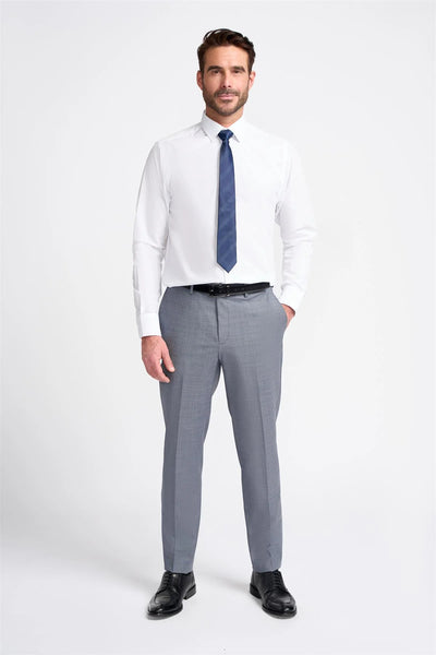 Bond Trousers - Puppy-Tooth Blue