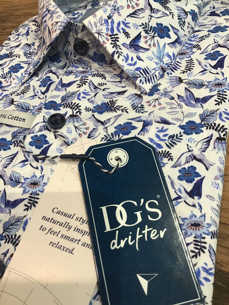 Birds Regular Fit L/S Shirt