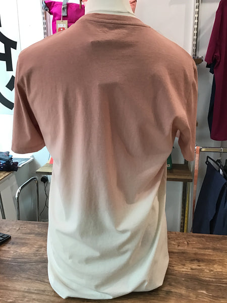 B R O K E N Faded Tee - Coral/Ecru