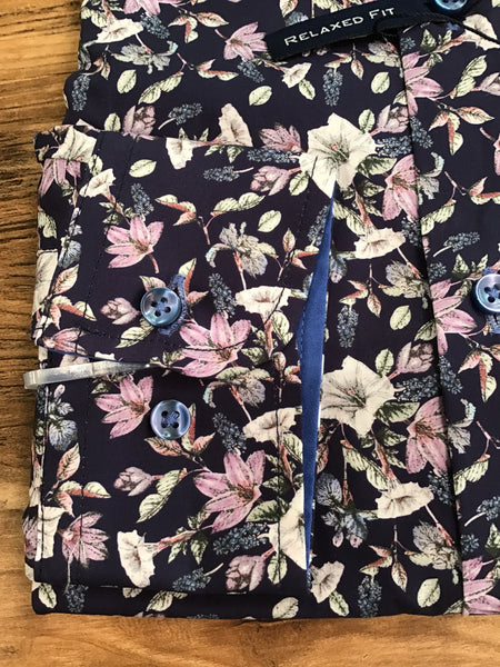 Floral L/S Relaxed Fit Shirt