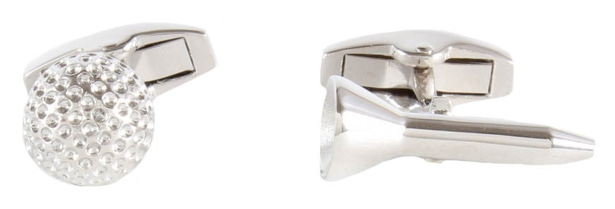 Golf Ball & Tee Cufflinks