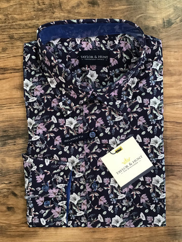 Floral L/S Relaxed Fit Shirt