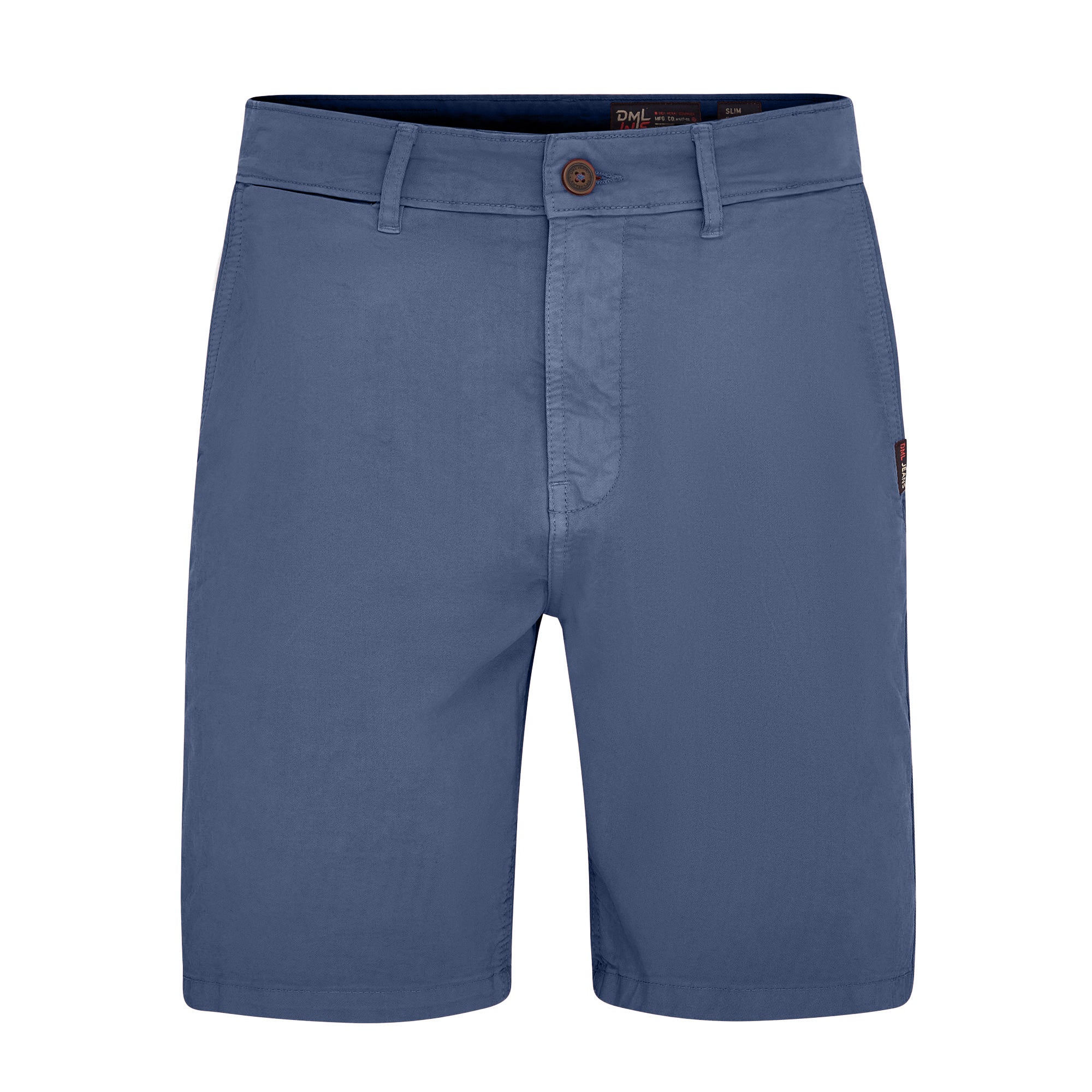 Cross Chino Shorts - Mid Blue