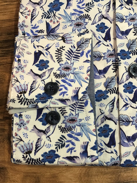 Birds Regular Fit L/S Shirt