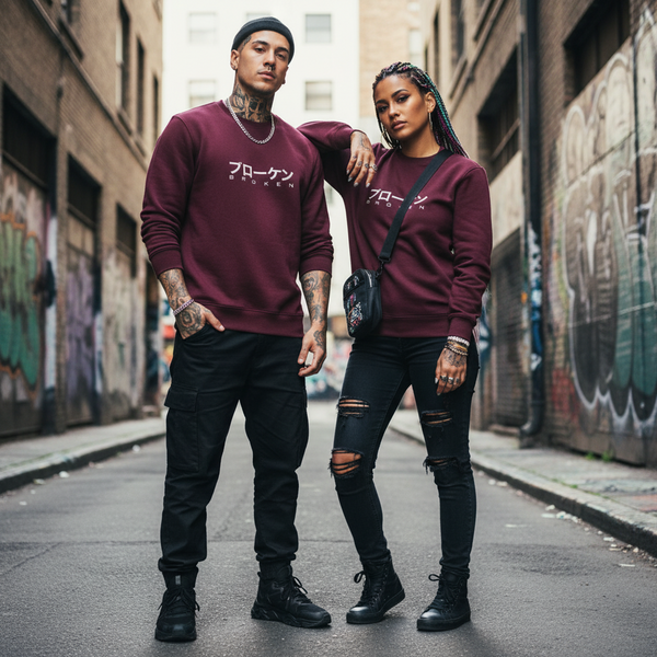 DAKUCHERI / Dark Cherry Sweatshirt