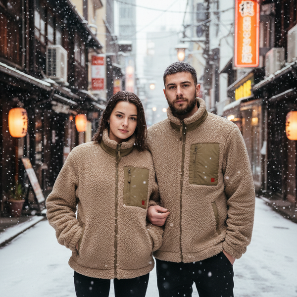 FURISU / Wet Sand Sherpa Jacket