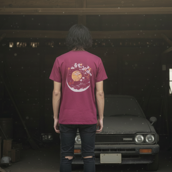 BONSAI / Cherry Purple T-shirt