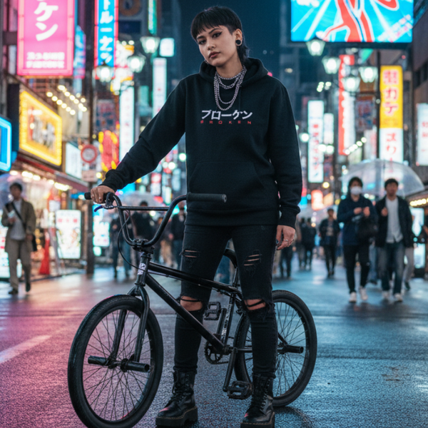 KIHON-TEKINA / Black Hoody