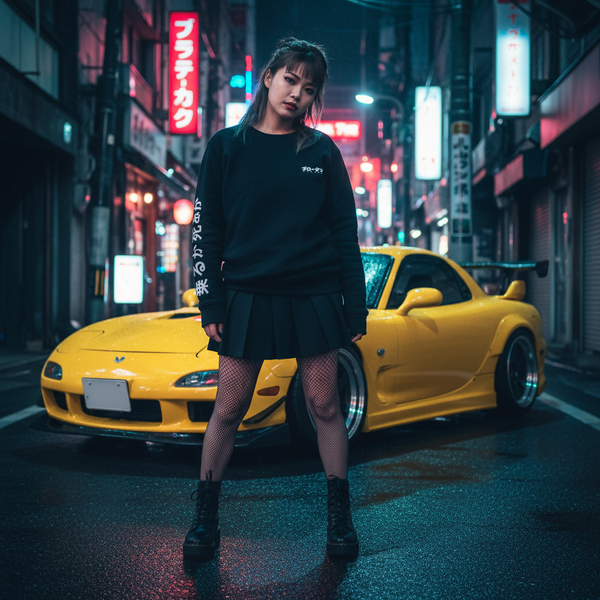 NORU / SHINU / Black Sweatshirt