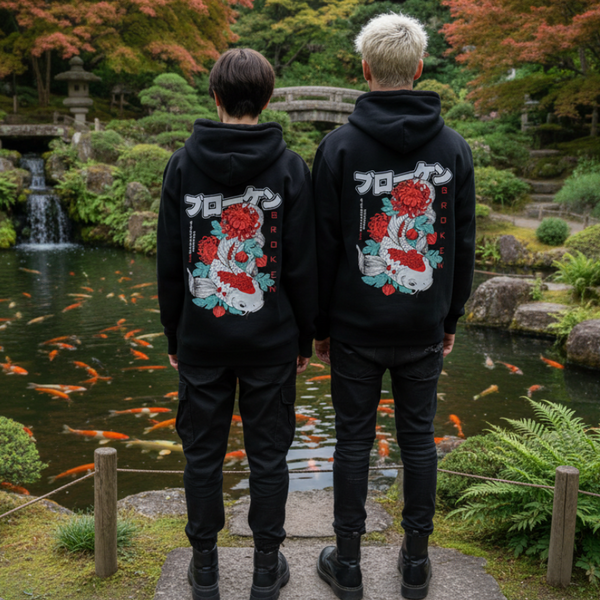 KOI / Black Hoody