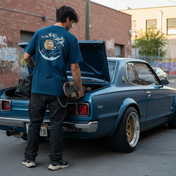 BONSAI / Peacock Blue T-shirt