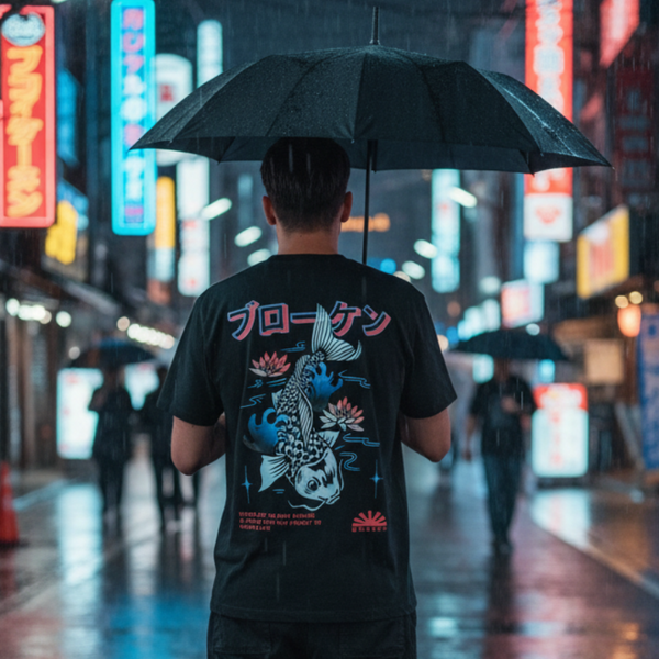 NEON / Black T-shirt