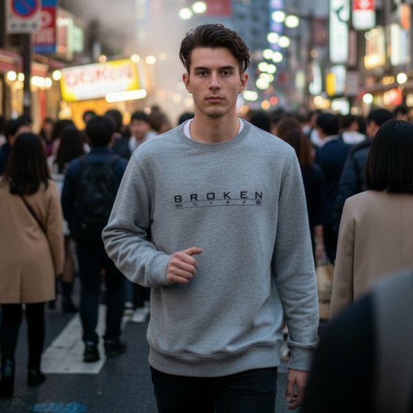 SHINPURU-SA / Grey Sweatshirt