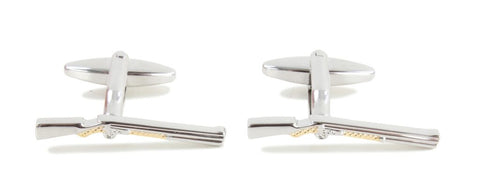 Shotgun 2 Tone Cufflinks