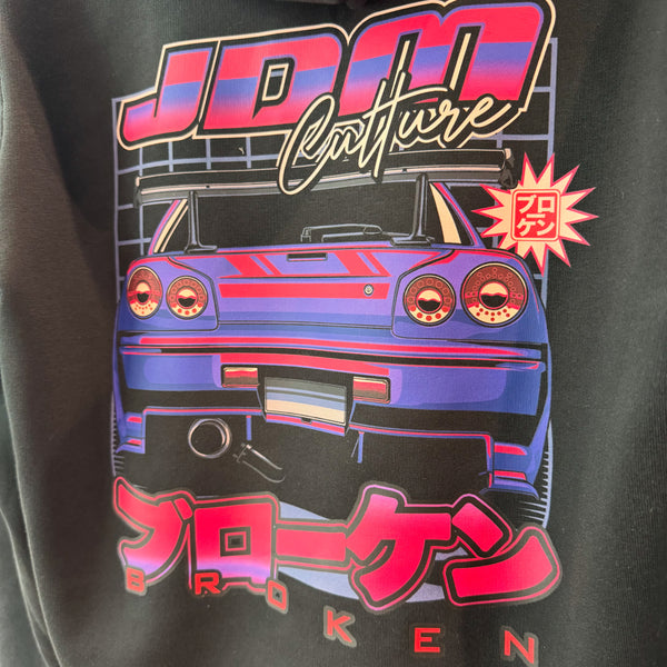 B R O K E N Organic Cotton Hoodie JDM