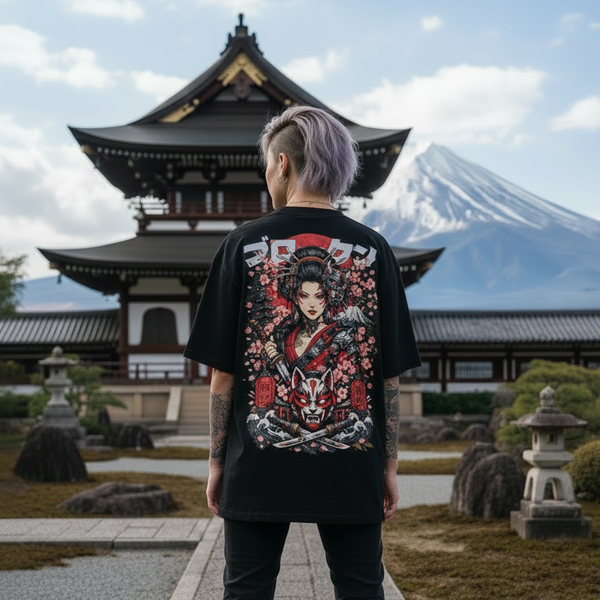 TSUYO-SA / Black T-shirt