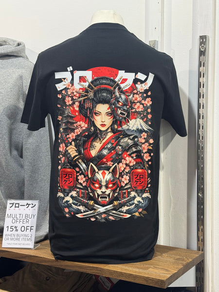 TSUYO-SA / Black T-shirt