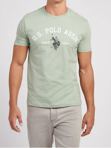 U.S. Polo Assn Arch Print Tee Shirt