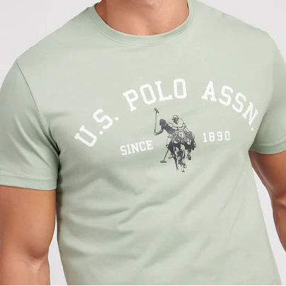 U.S. Polo Assn Arch Print Tee Shirt