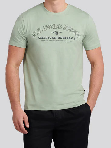 U.S. Polo Assn Heritage Print Tee Shirt